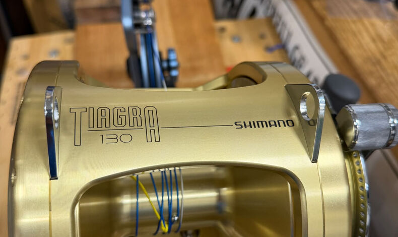 画像2537：シマノTIAGRA130にパワーハンター20号1200m